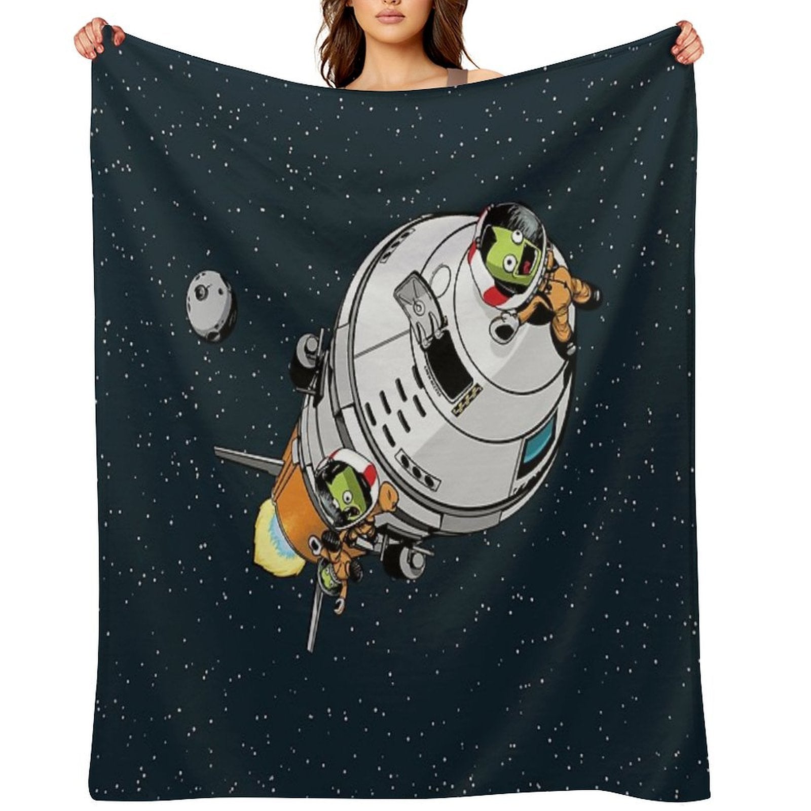 Jebbin' Plush Throw Blanket