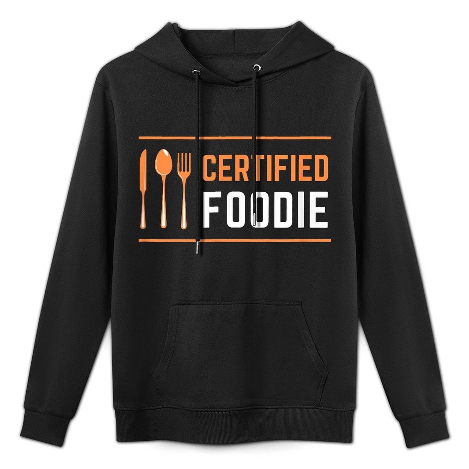 Certified Foodie Funny Designs for Food And Snack Lovers Pilling-Resistant Hoodie