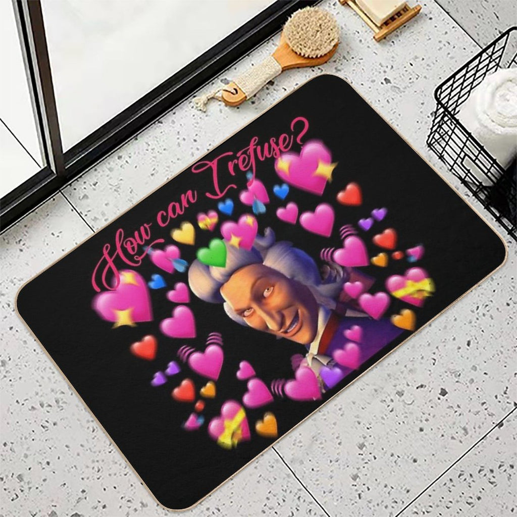 Prince Boss Preminger  Slip-Resistant Bath Mat