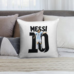 Messi 10 Soft Bedroom Essential Throw Pillow