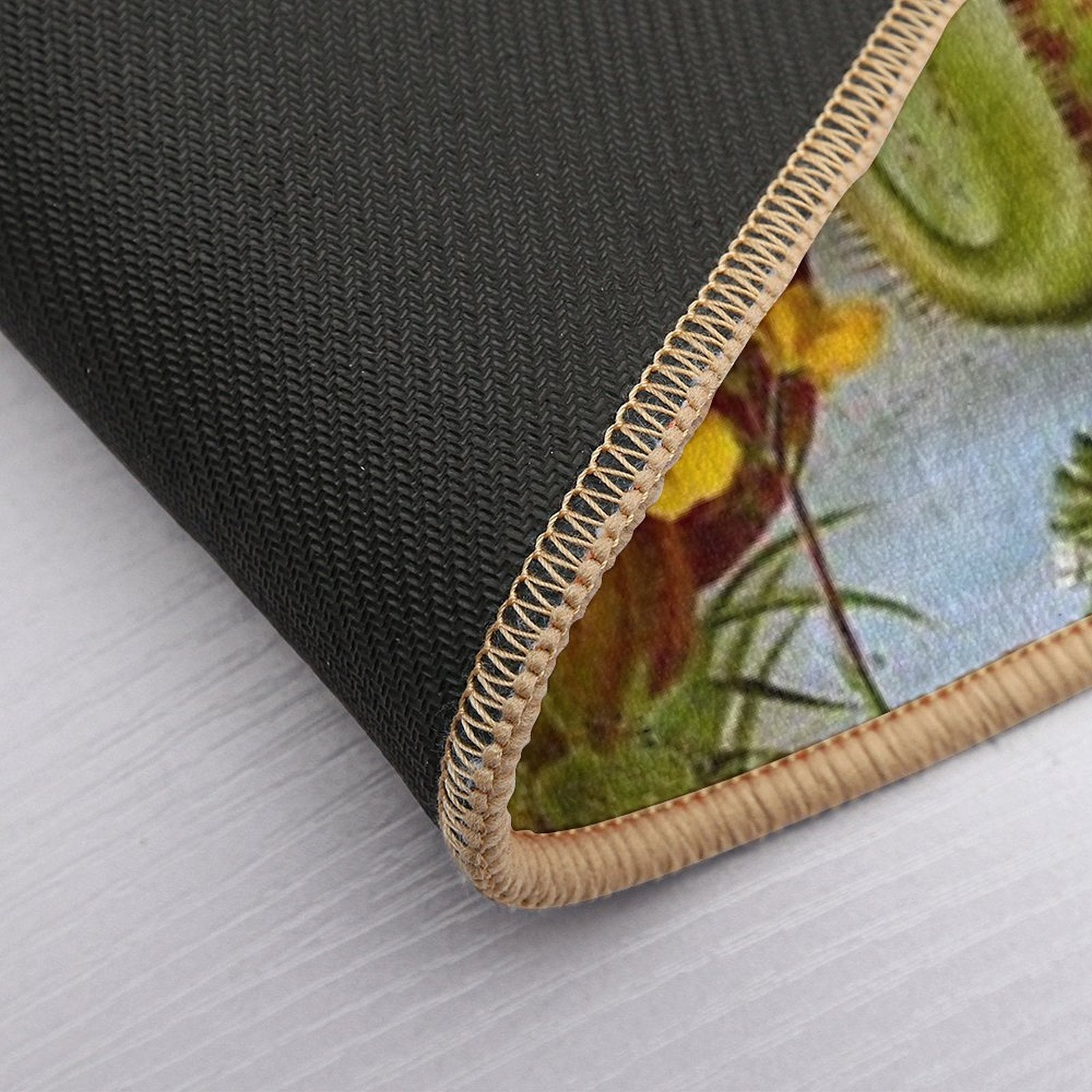 Vintage Carnivorous Plant Illustration  Versatile Bath Mat