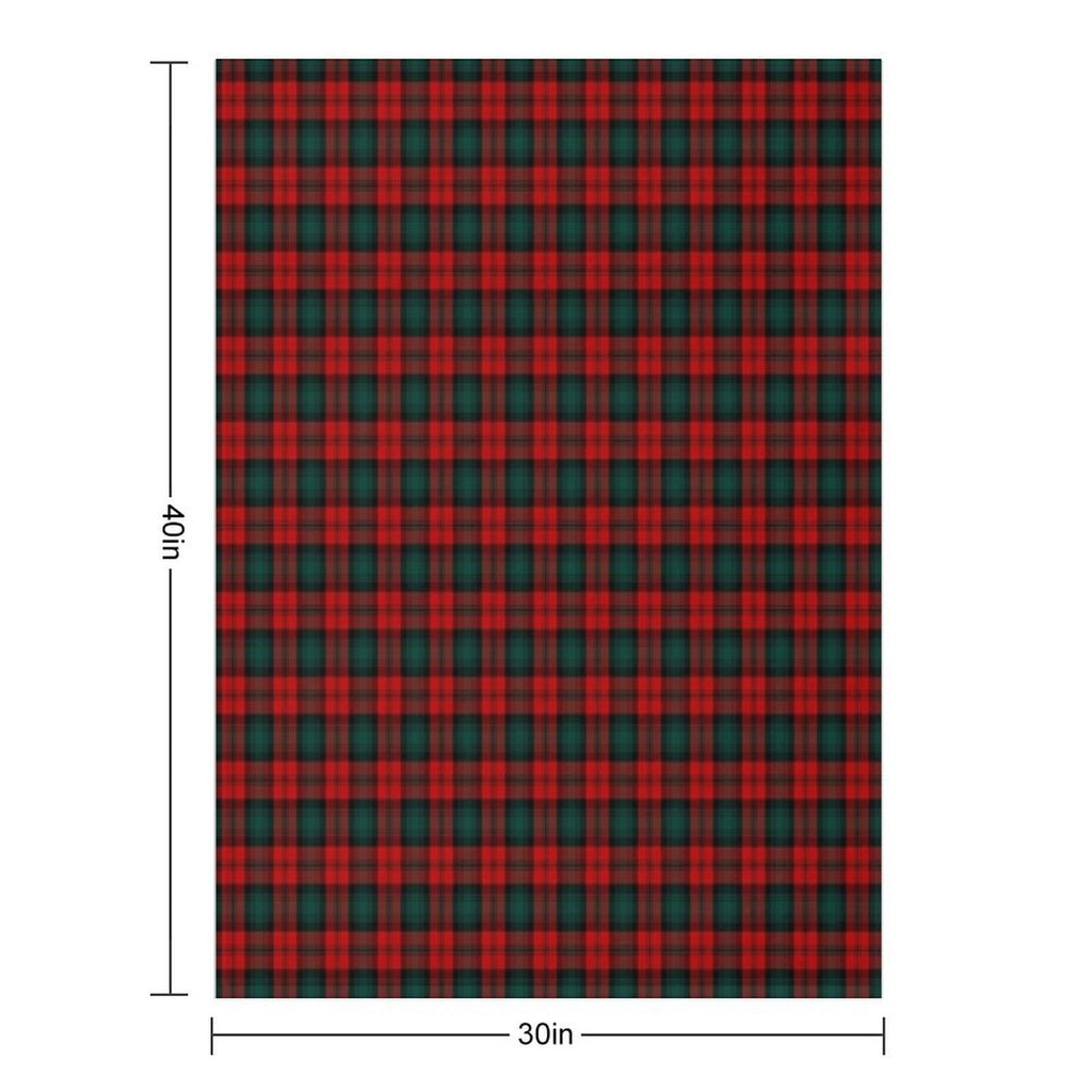 Clan Kerr Tartan All-season Throw Blanket