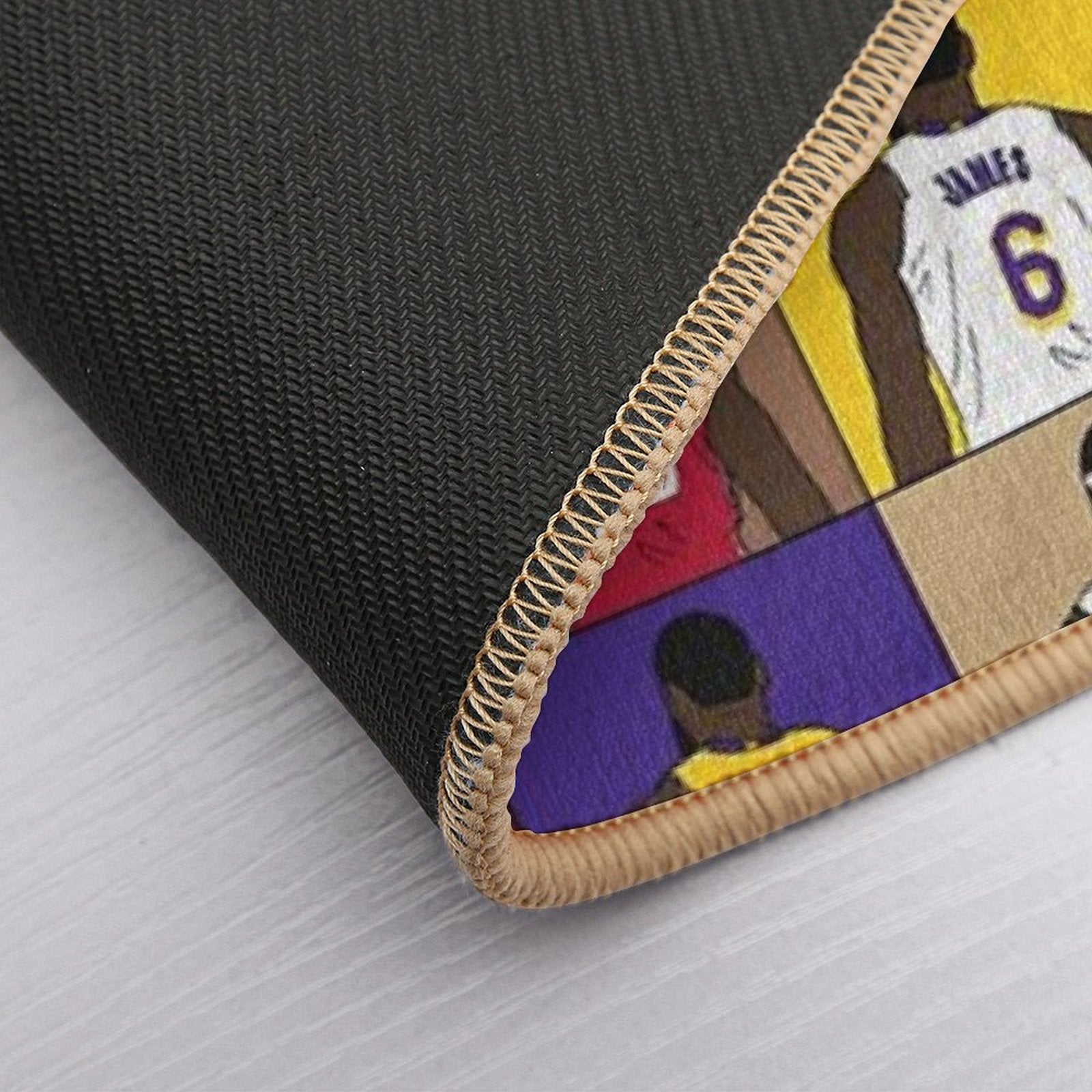 LeBron James Grid  Non-Slip Bath Mat