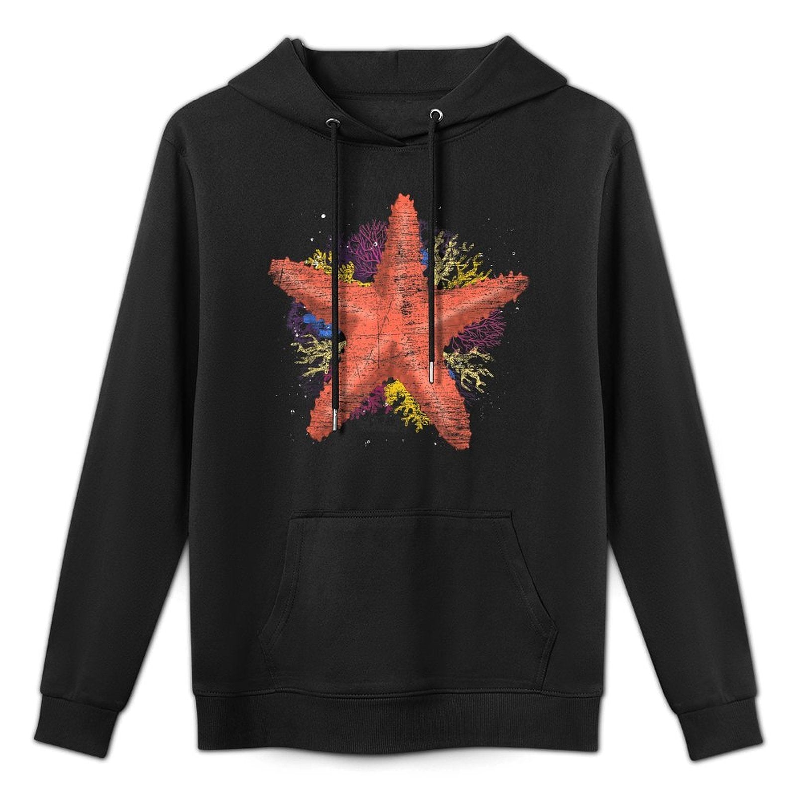 Ocean Animal Aquarist Starfish Lover Starfish Moisture-Wicking Hoodie
