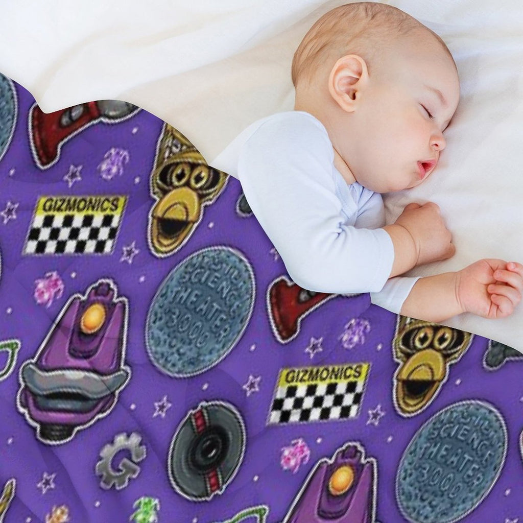 MST3K Pattern Durable Throw Blanket