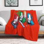 Castle Crashers Velvety-soft Throw Blanket
