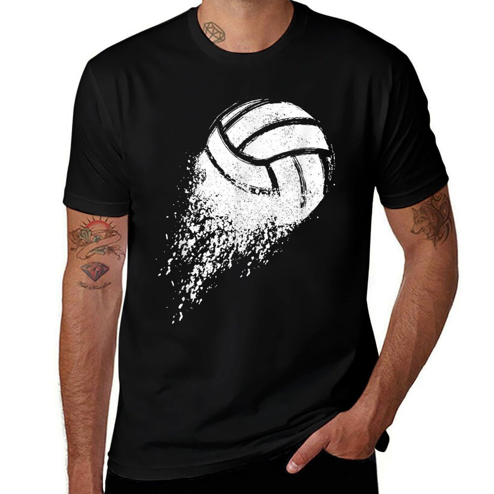 Volleyball Vintage Retro Sport Volleyball Player  Affordable Price T-Shirt