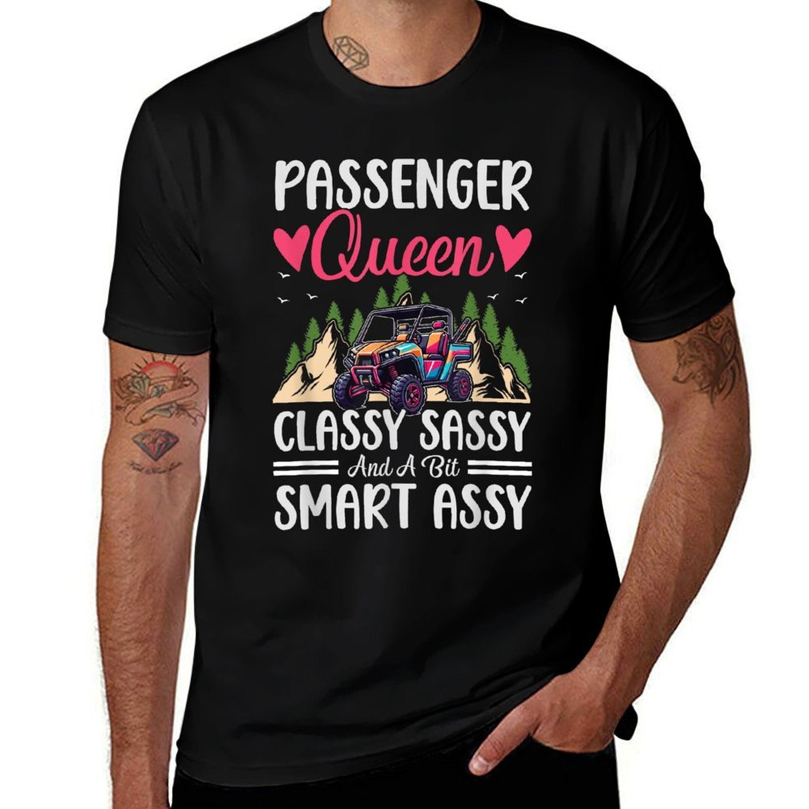 Funny Passenger Queen Classy Sassy And A Bit Smart Assy  Classic T-Shirt
