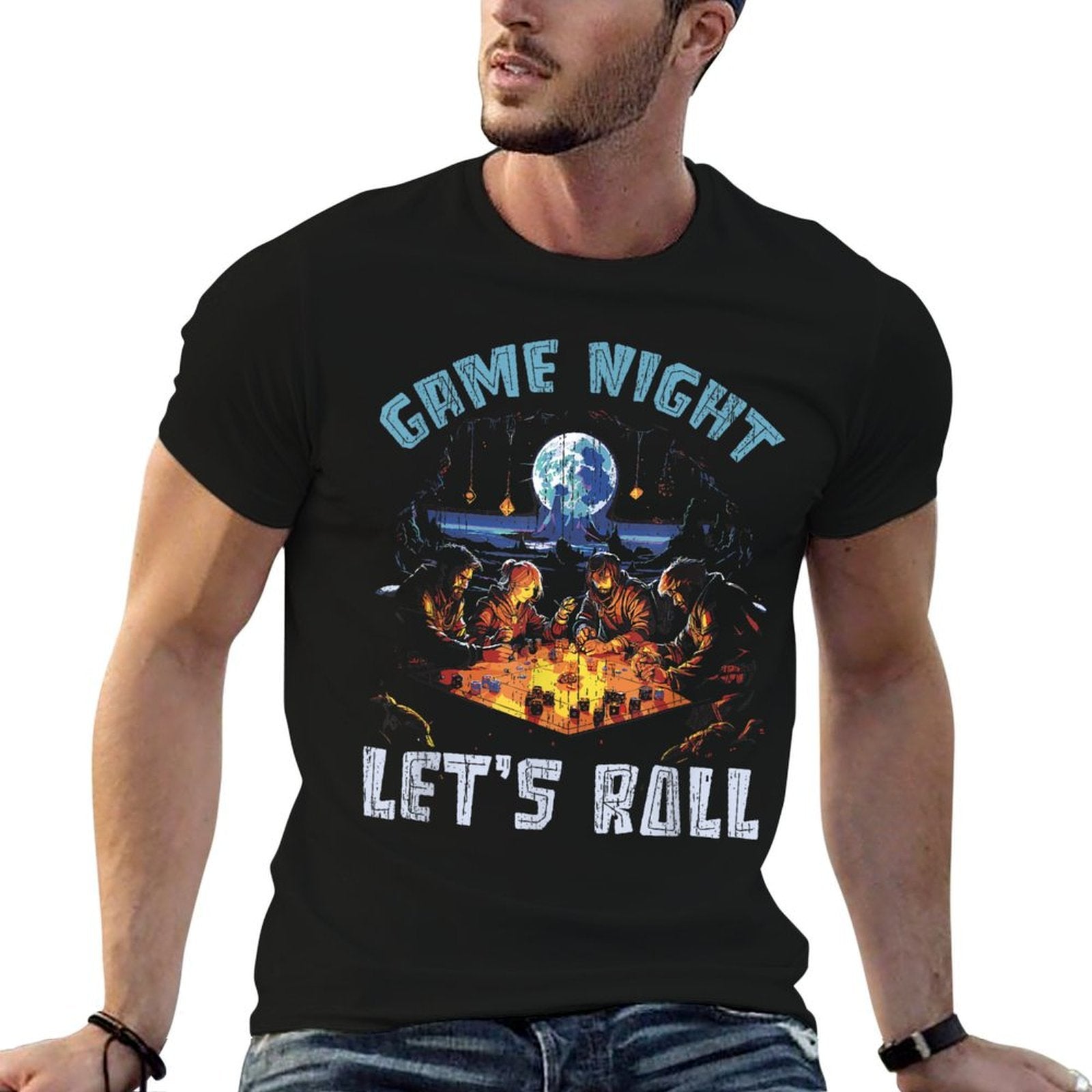 RPG Gaming Role Playing D20 Tabletop Games Funny RPG Gamer  Vintage-inspired T-Shirt