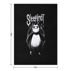 Funny Creature Video Game - Slipknot Metal Music Velvety-soft Throw Blanket