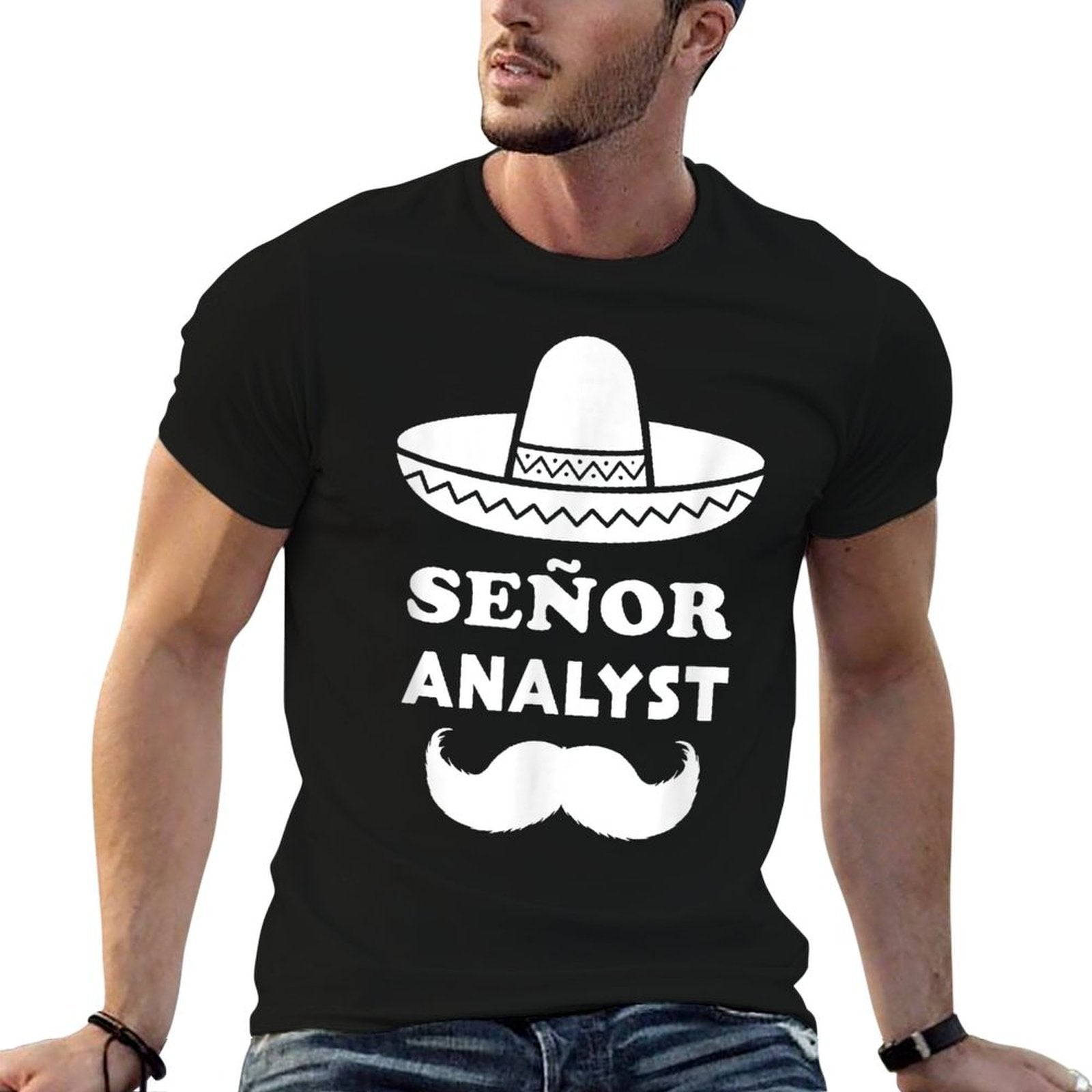 Senior Analyst Pun  Wrinkle-resistant T-Shirt