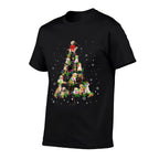 Labrador Retriever Christmas Tree X-Mas Gift Comfortable T-Shirt