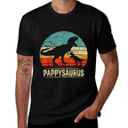 Pappysaurus T Rex Dinosaur Pappy Saurus Family Matching  Trendy Pattern T-Shirt