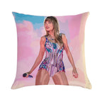 Taylor Swift Lover - Poly Portrait Soft Shrink-Resistant Throw Pillow