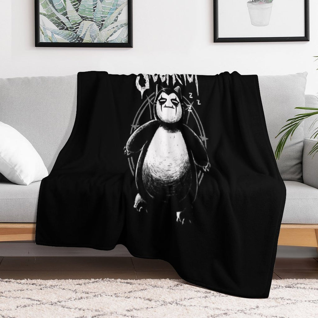 Funny Creature Video Game - Slipknot Metal Music Durable Throw Blanket