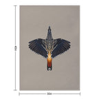 Spotted Pardalote - Australian Bird Premium Throw Blanket