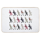 EP Jailhouse Rock Pattern  Toxin-Free Bath Mat