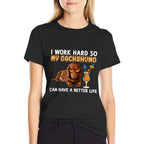 Funny Dachshund Dachshund Lover Gifts  Breathable T-Shirt