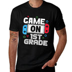 Gamer Back To School Funny Game 1st Grade Kids Boys  High-quality Stitching T-Shirt