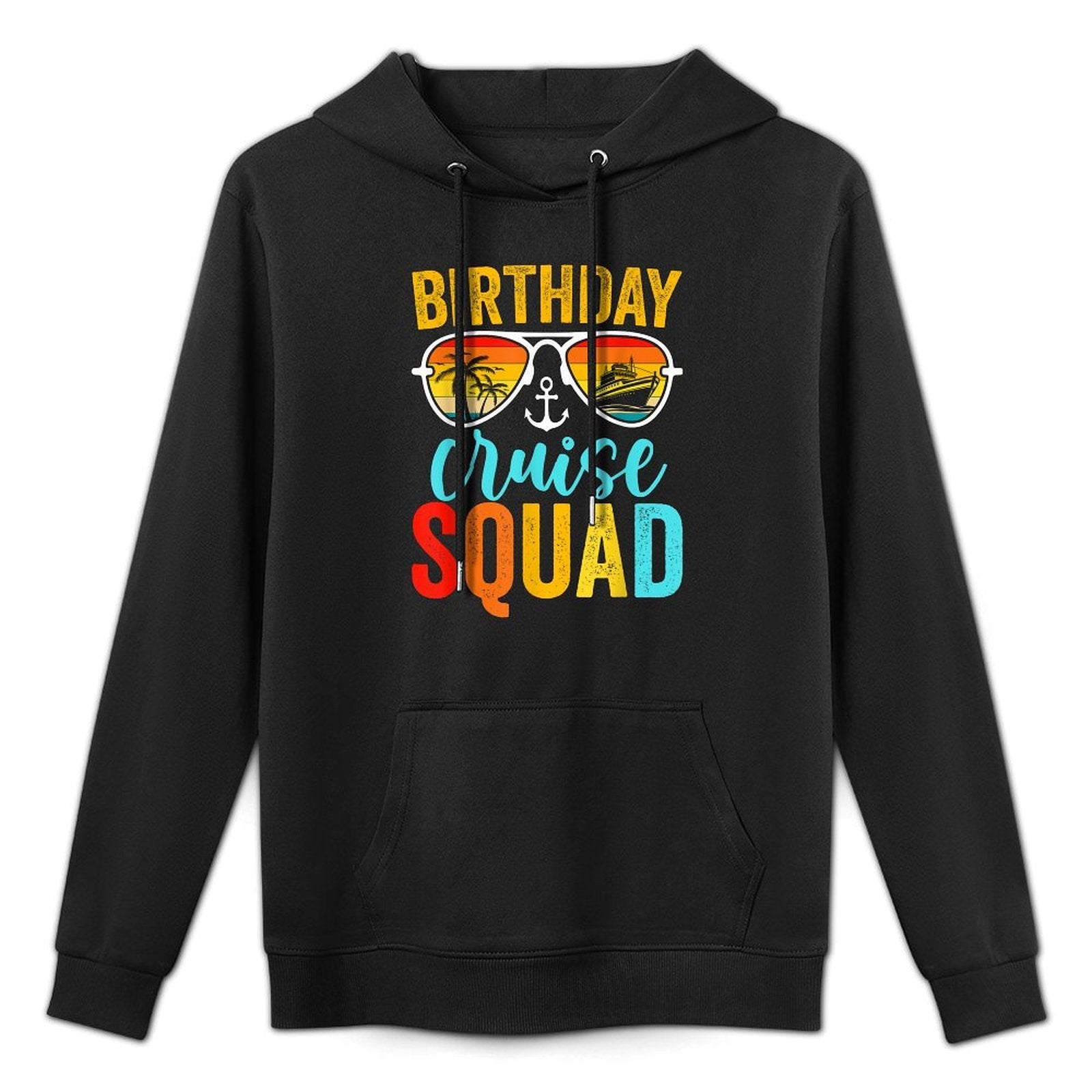 Birthday Cruise Squad 2025 Cruise Birthday Party Vacation Unisex Design Hoodie