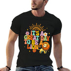 Teacher Life Back To School Its A Great A Day To Be A Lion  High-quality Stitching T-Shirt