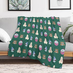 Regular Show - Pixel Pattern Gift-ready Throw Blanket