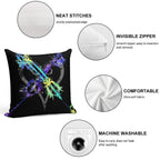 Hope in The Darkness Soft High-Density Material Throw Pillow