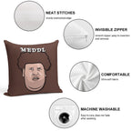 Dragon Lord Rainer Winkler Illustration Oger Mett Soft Skin-Friendly Throw Pillow