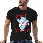 Care Bears Christmas Wishes Bear Is Beary Merry  Lightweight T-Shirt