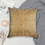 Antique Persian Tabriz Rug Print Soft High-Density Material Throw Pillow