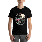 Just A Mom Trying Not to Raise Assholes Funny Mom Comfortable T-Shirt