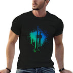 Trumpet Mens Trumpet Player Trumpeter  Polyester Blend T-Shirt