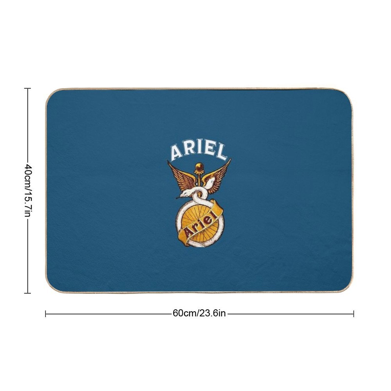 Ariel Motorcycles Logo 2  Anti-Trip Bath Mat
