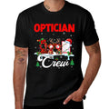 Optician Crew Christmas Santa Reindeer Elf Tools Job Team  Slim-fit Cut T-Shirt