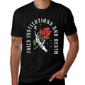 Jails Institutions Death Recovery Gift 12 Steps Sobriety AA  Summer-ready Fabric T-Shirt