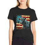 Angus Rancher USA American Cow  Slim-fit Cut T-Shirt