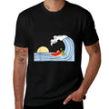 Surfing Wave Chilis Funny For Men Women  Quick-drying T-Shirt
