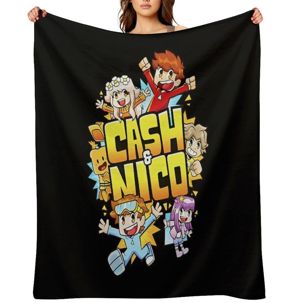 Cash And Nico Merch Shrink-resistant Throw Blanket