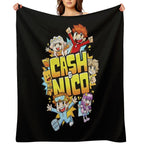 Cash And Nico Merch Shrink-resistant Throw Blanket