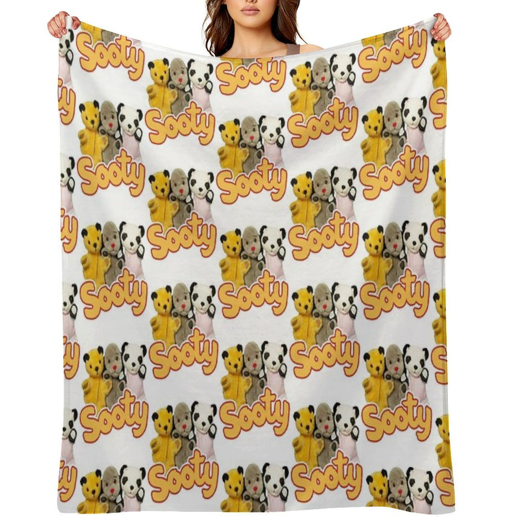 Sooty And Sweep Lightweight Throw Blanket