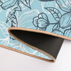 Flower Garden  Fade-Resistant Bath Mat