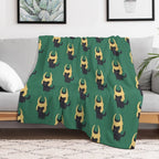 Cat Loki Durable Throw Blanket