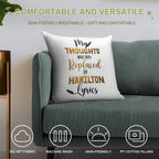 Hamilton - Musical Theater Soft Anti-Pilling Throw Pillow