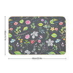 Yay, Plants!  Dirt-Trapping Bath Mat