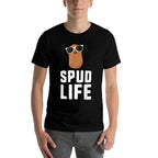 Spud Life Funny Potato Food Humor Vegetable Gift  Vintage-inspired T-Shirt