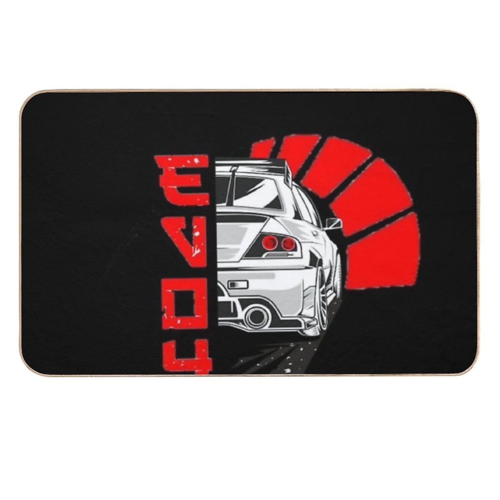 Lancer Evolution  Odorless Bath Mat