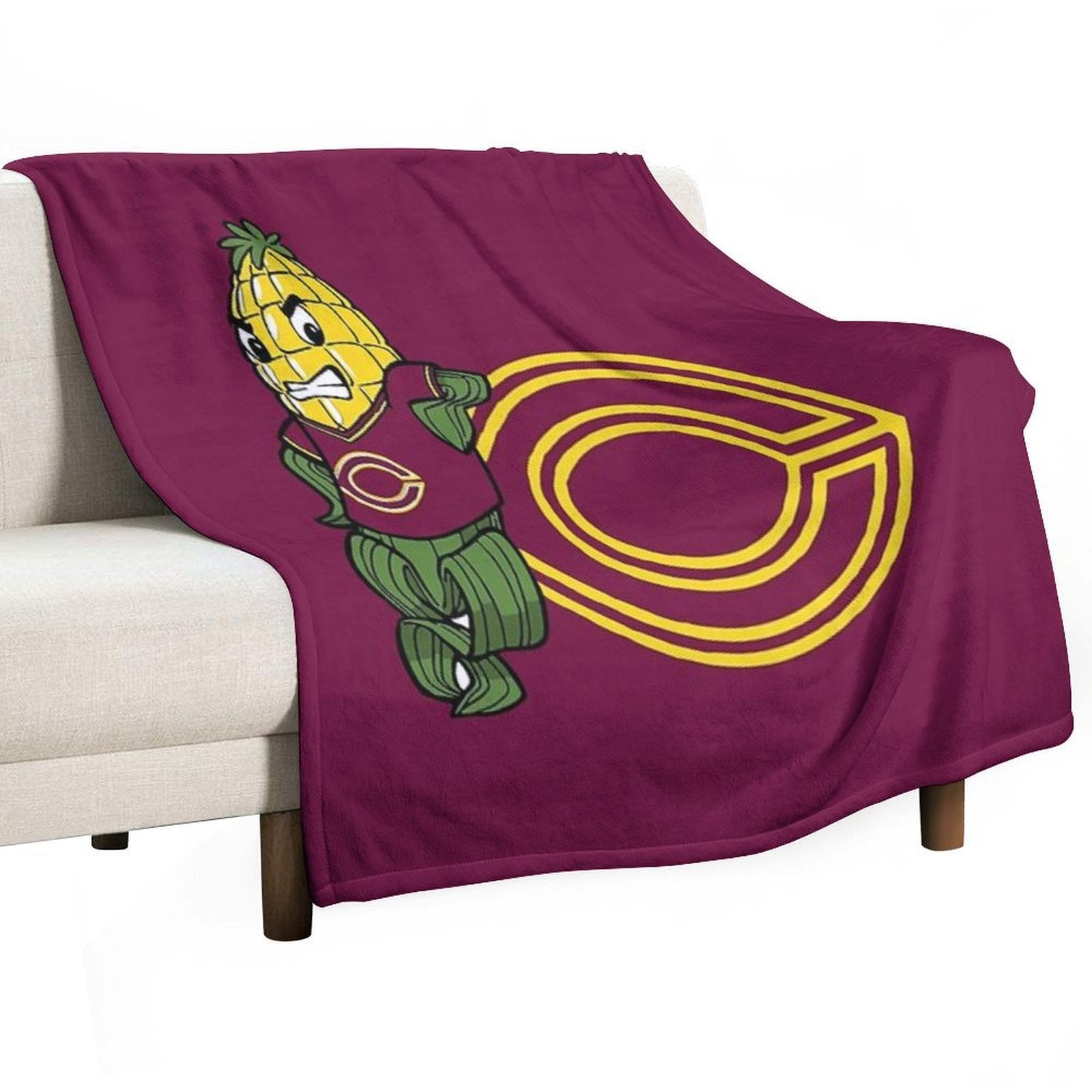 The Concordia-Mhead Cobbers Lightweight Throw Blanket
