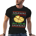 A Lovely Cheese Pizza Just For Me Christmas Tree  Moisture-wicking T-Shirt