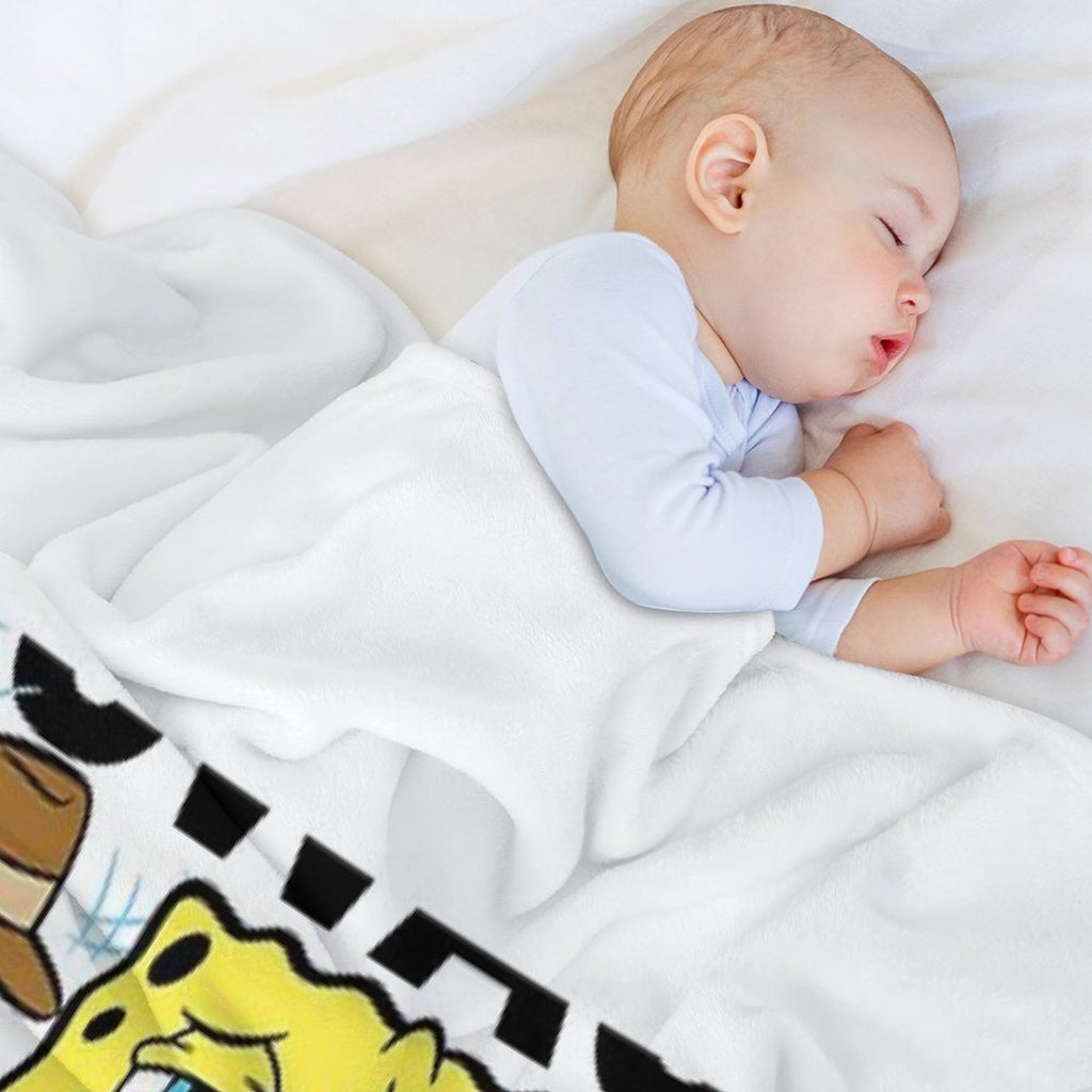 Spongebob Quick-dry Throw Blanket