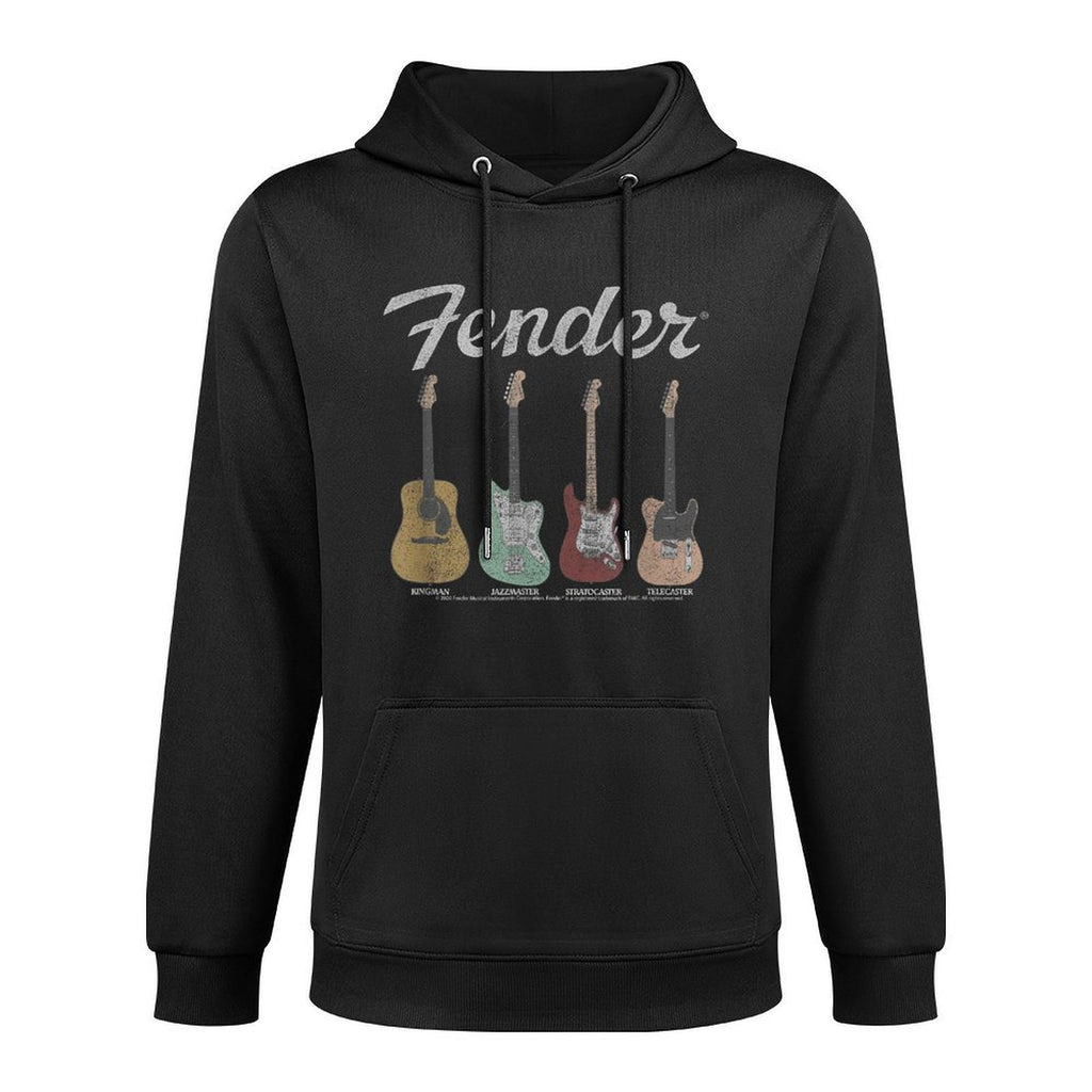 Fender Vintage Guitar Lineup Layering Staple Hoodie